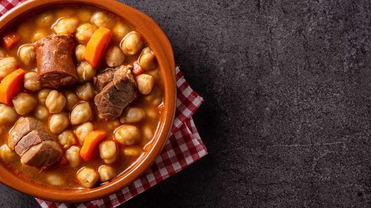 Guisado con chorizo