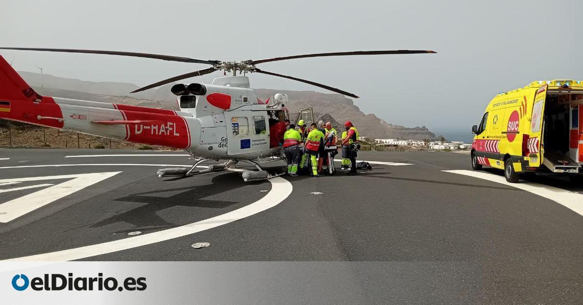 GES Helicopters Conduct Multiple Rescues of Hikers in Distress Due to Heat Across Various Regions of the Canary Islands