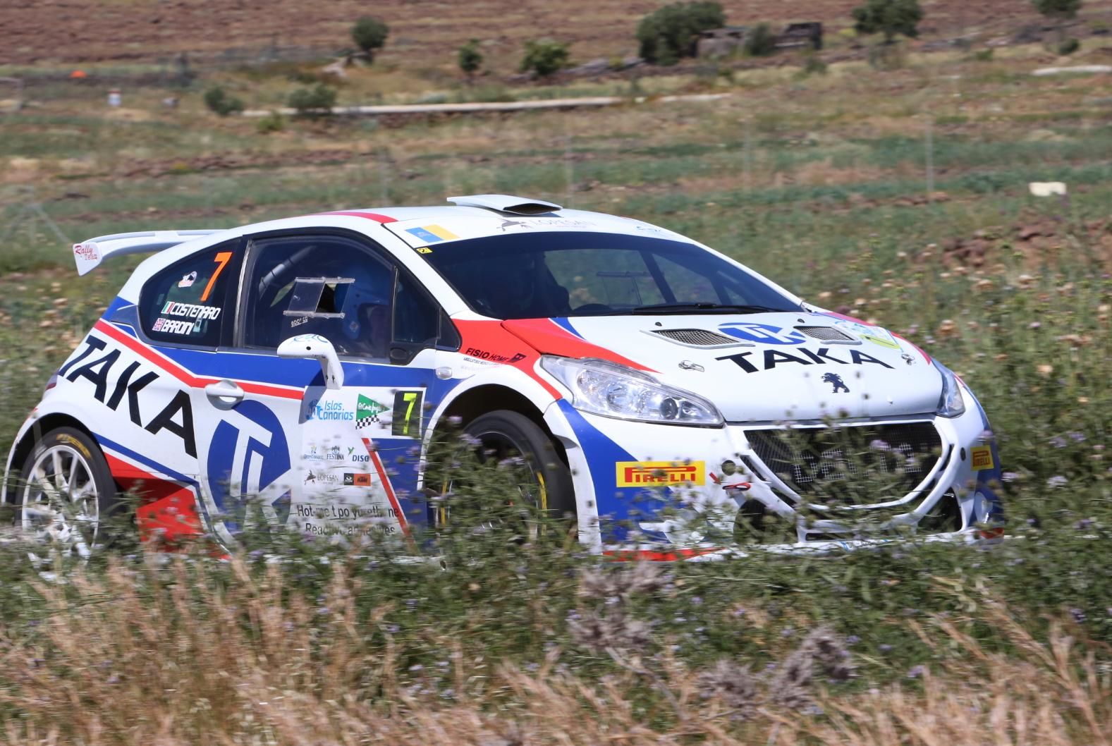Imágenes del tramo de Santa Lucía del Rally Islas Canarias. (Alejandro Ramos).