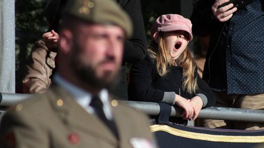 Peio García / ICAL Celebración de Santa Bárbara, patrona del arma de Artillería, en la Base Conde de Gazola del Ferral del Bernesga.