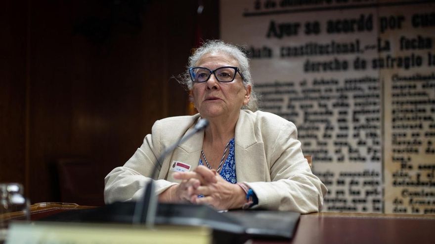 La empresaria María del Carmen Pano Sánchez, comparece en la comisión sobre el ‘caso Koldo’, en el Senado, a 15 de octubre de 2025, en Madrid (España).