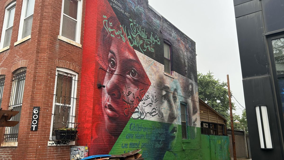 Mural en Florida Avenue, Washington DC.