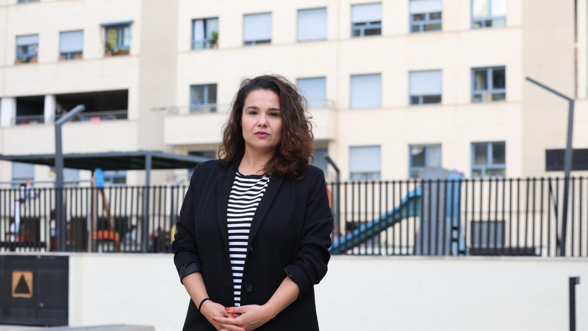 Arantxa Tirado, una de las denunciantes de la operación de venta al fondo buitre, el pasado viernes
