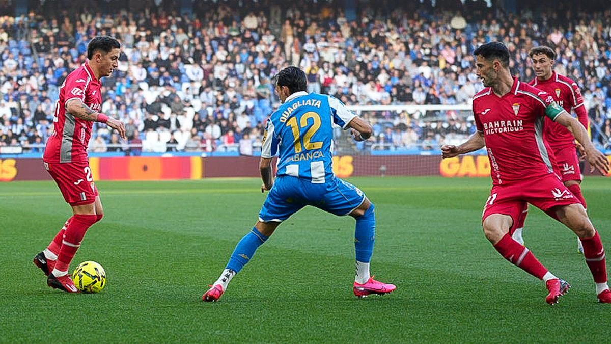 Las imágenes del RC Deportivo de La Coruña - Córdoba CF