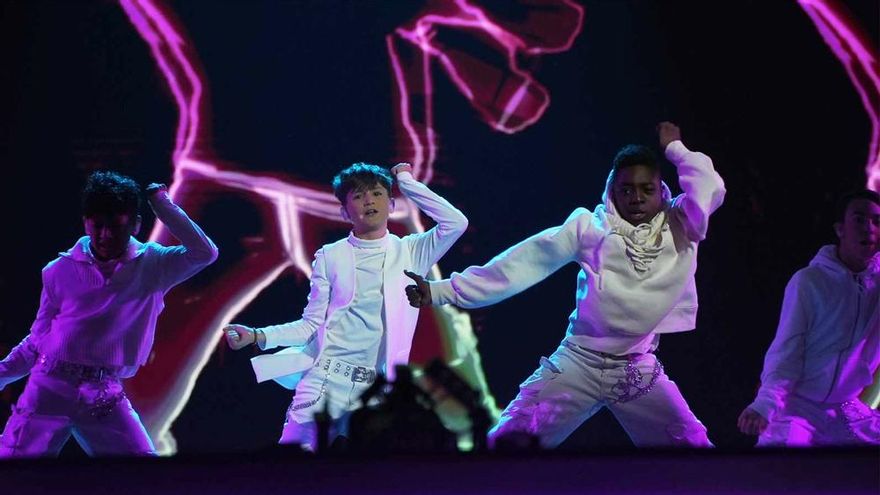 Enérgico segundo ensayo de Carlos Higes en Eurovisión Junior, en una jornada con tropiezos
