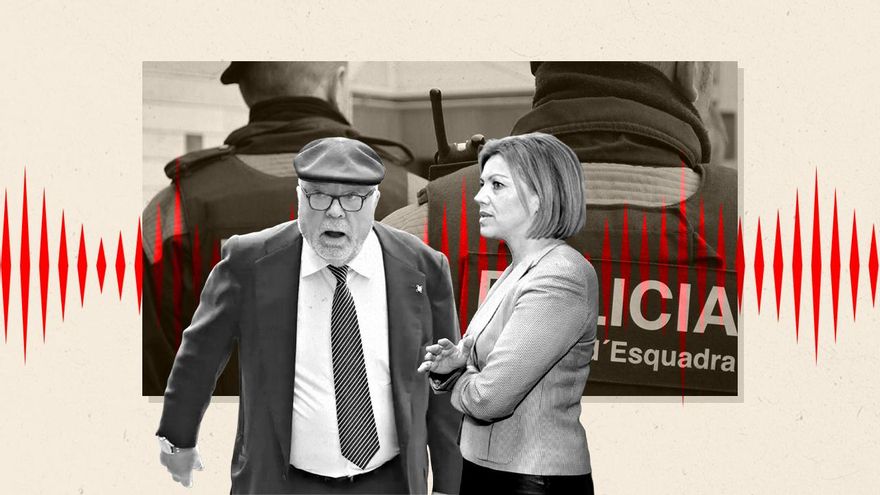 Los audios de Villarejo ignorados por el juez sitúan a Cospedal en la Operación Cataluña: "Vicky cobra de la Policía"