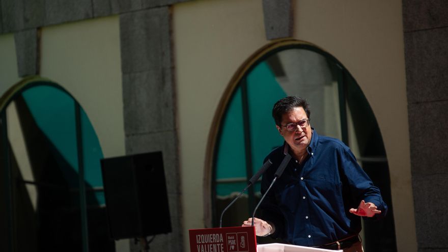 El secretario general del PSOE de Madrid y ministro para la Transformación Digital y de la Función Pública, Óscar López