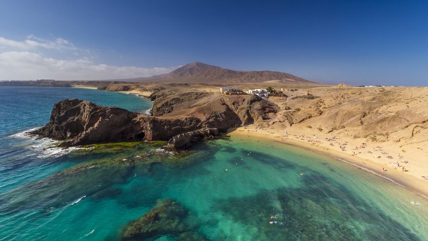 Papagayo, en Lanzarote.