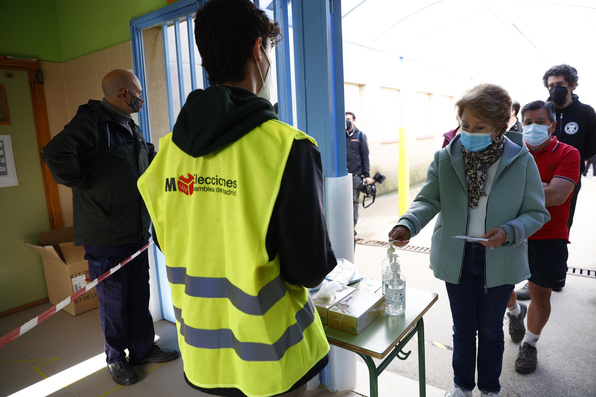 Protocolos COVID a la entrada de los colegios