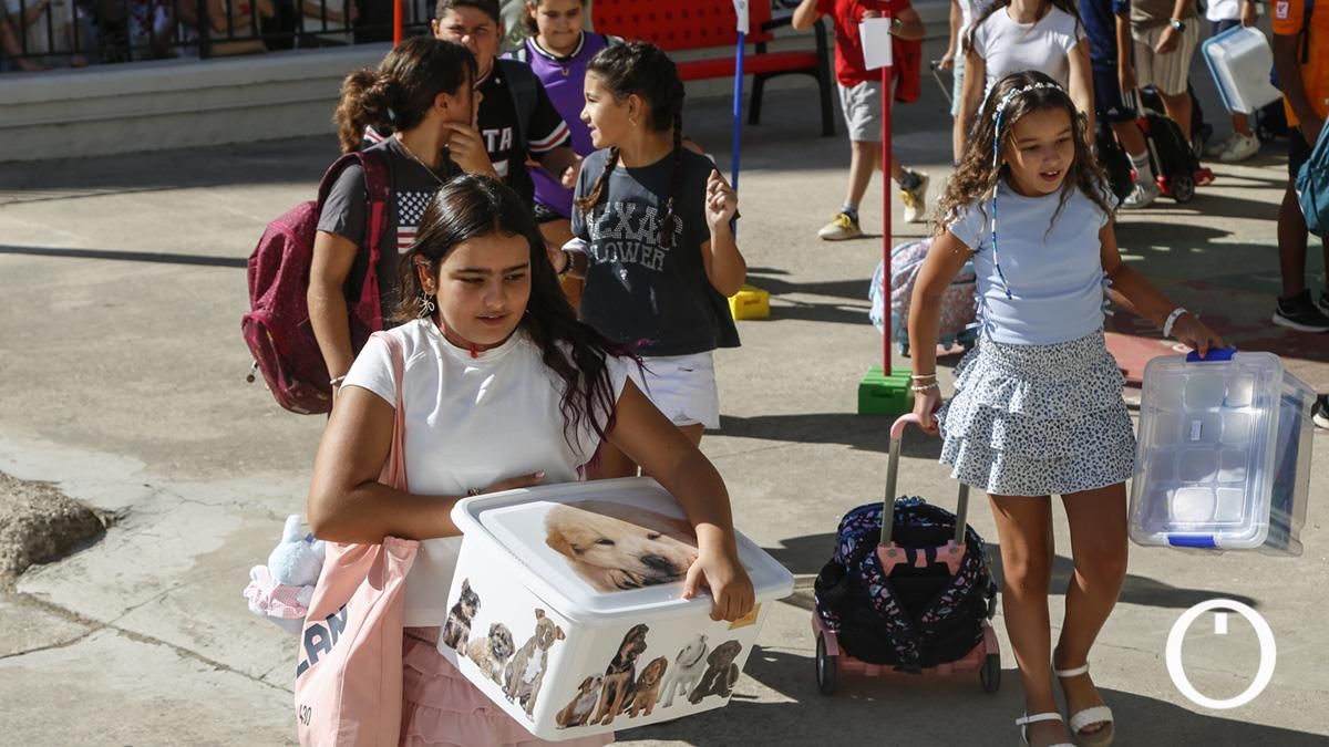 Vuelta al cole en el CEIP Vista Alegre