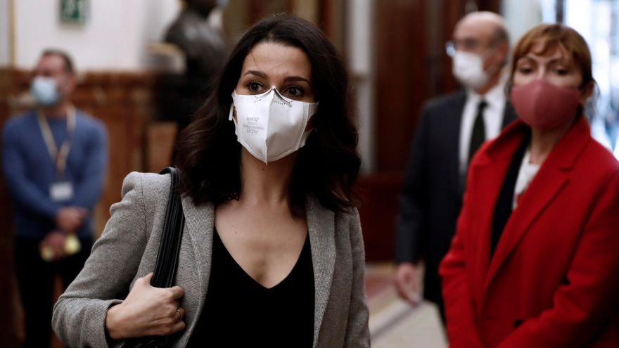 La presidenta de Ciudadanos, Inés Arrimadas. EFE/Mariscal/Archivo