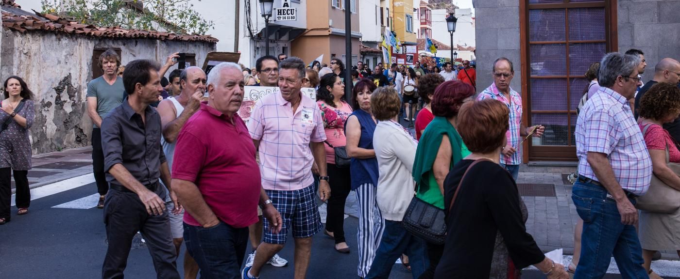 Manifestación contra las prospecciones en San Sebastián