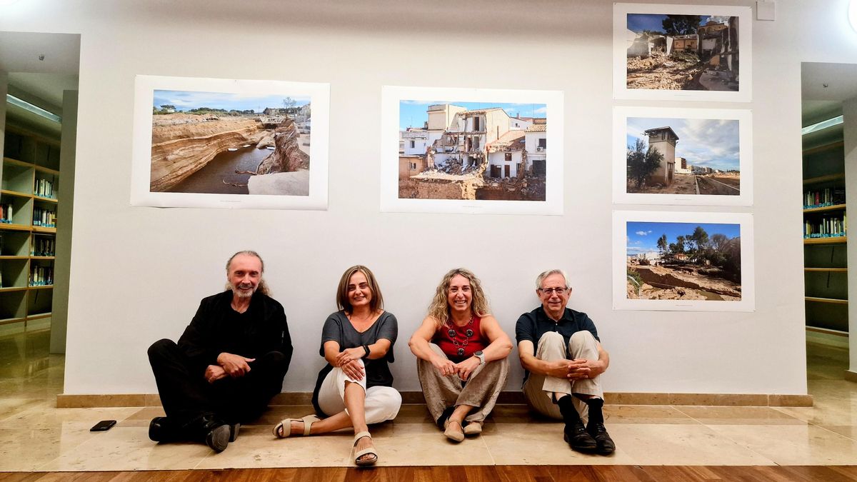 La Biblioteca de Ciències Socials Gregori Maians, de la Universitat de València, acoge la exposición 'Les escriptures de l’aigua. Una mirada social de la dana del 29 de octubre de 2024'.