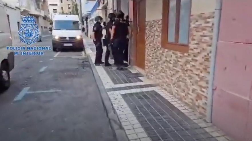 Operación antidroga en Las Palmas de Gran Canaria este miércoles