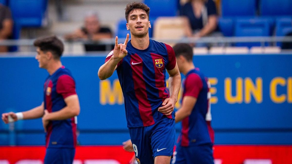 Diego Percan, durante su etapa en el Barça Athlétic