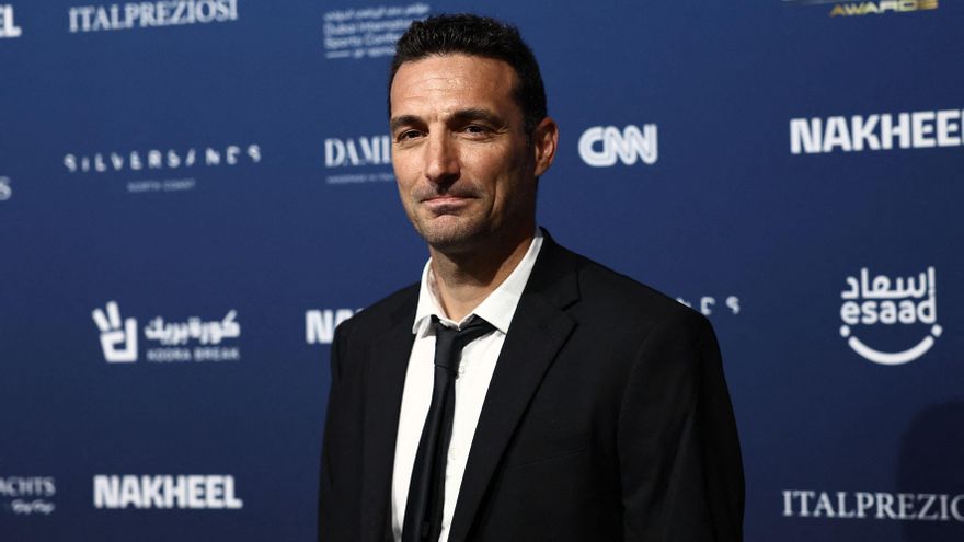 Lionel Scaloni fue reconocido en los Globe Soccer Awards
