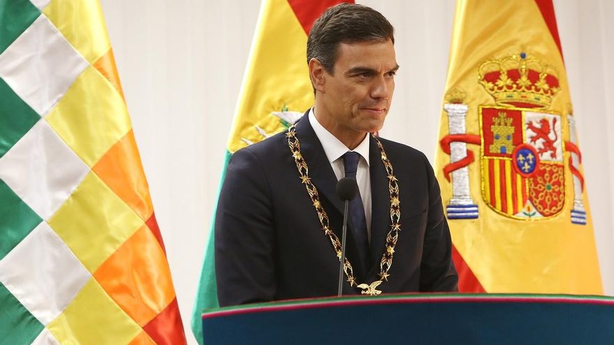 Sánchez quiere implicar a España en la atención humanitaria a los exiliados venezolanos