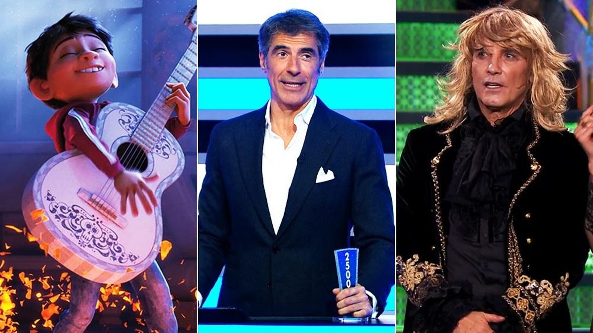 RTVE arrasa en la tarde con 'Coco' (19%), 'La Ruleta' lidera el prime time y 'Bailando con las estrellas' cae a mínimo