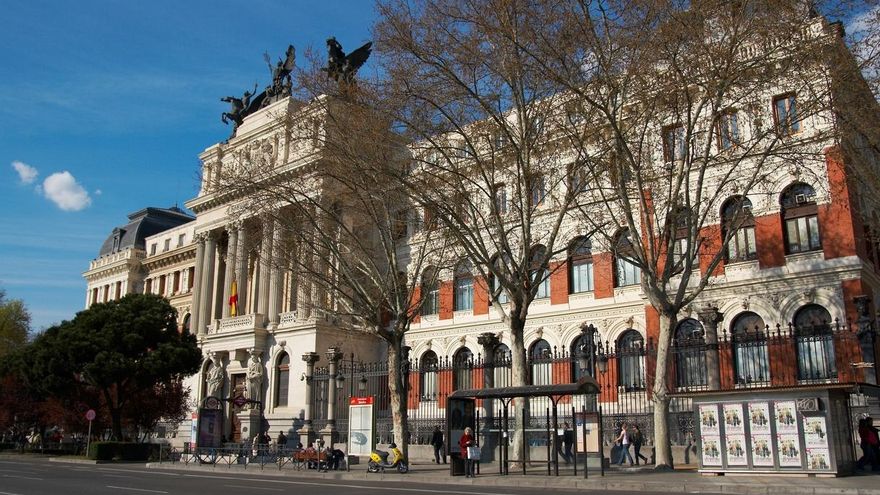 Fachada del Ministerio de Agricultura, en Madrid. \ EP