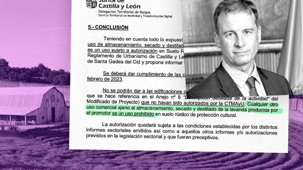 El presidente del PP de Burgos y de la Diputación, Borja Suárez