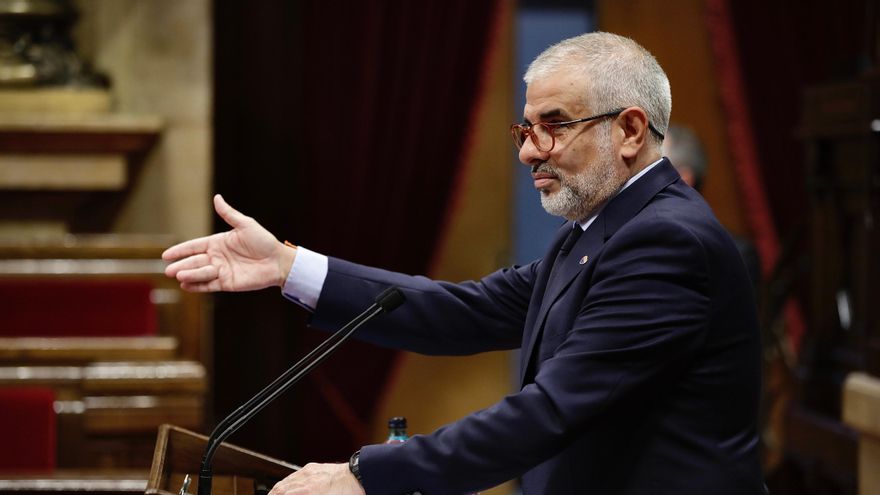 Carrizosa, en el atril del Parlament