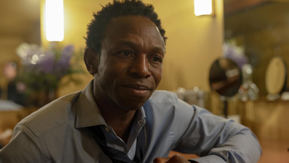 Ousman Umar en la película
