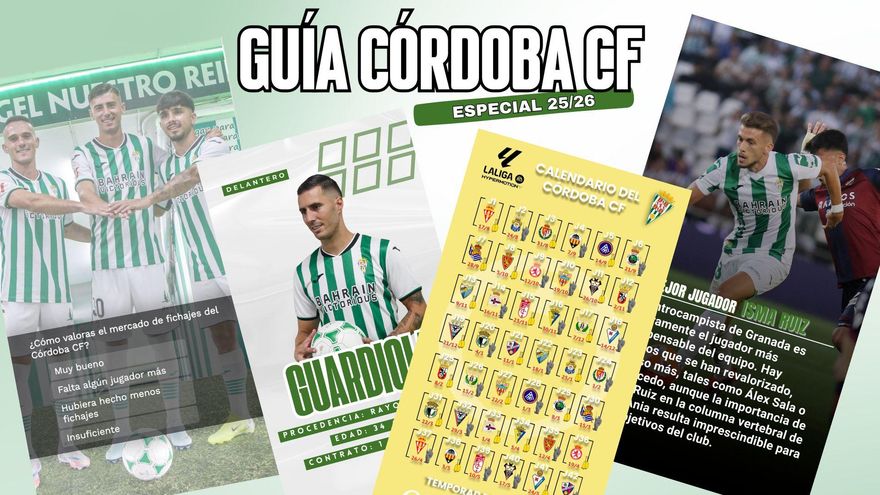Guía del Córdoba CF 2025-26: 17.370 razones para creer