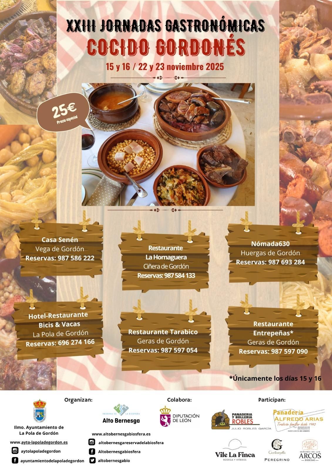 Jornadas del Cocido gordonés.