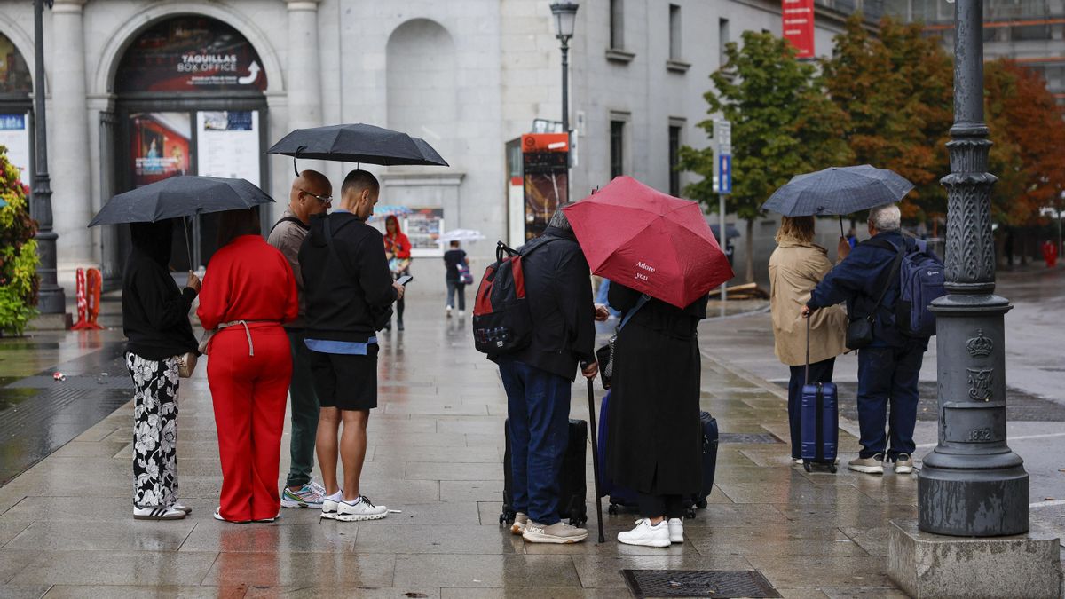Cortadas tres líneas de Metro de Madrid por la tromba de agua de este martes
