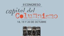 El nuevo cartel del II Congreso de Columnismo que se celebrará en León