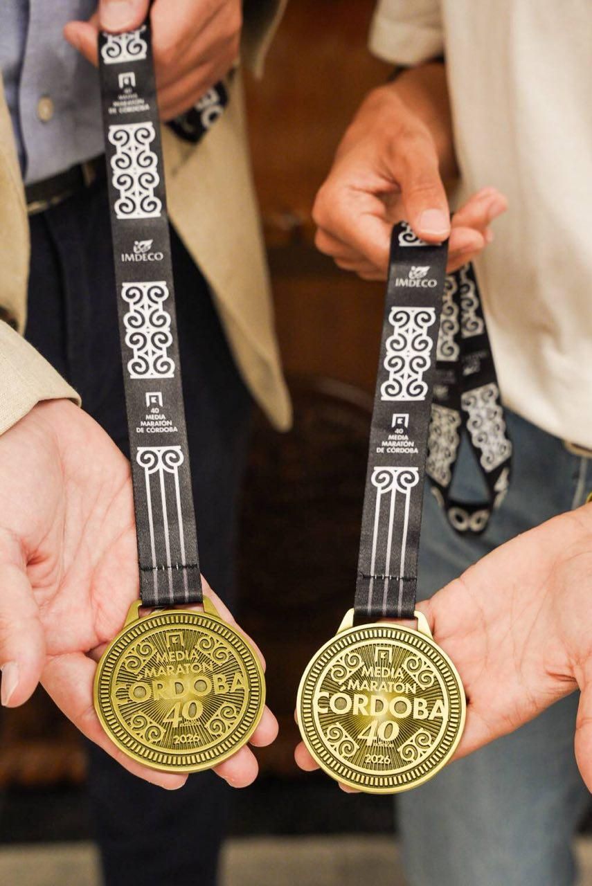 Medalla conmemorativa 40 Media Maratón de Córdoba