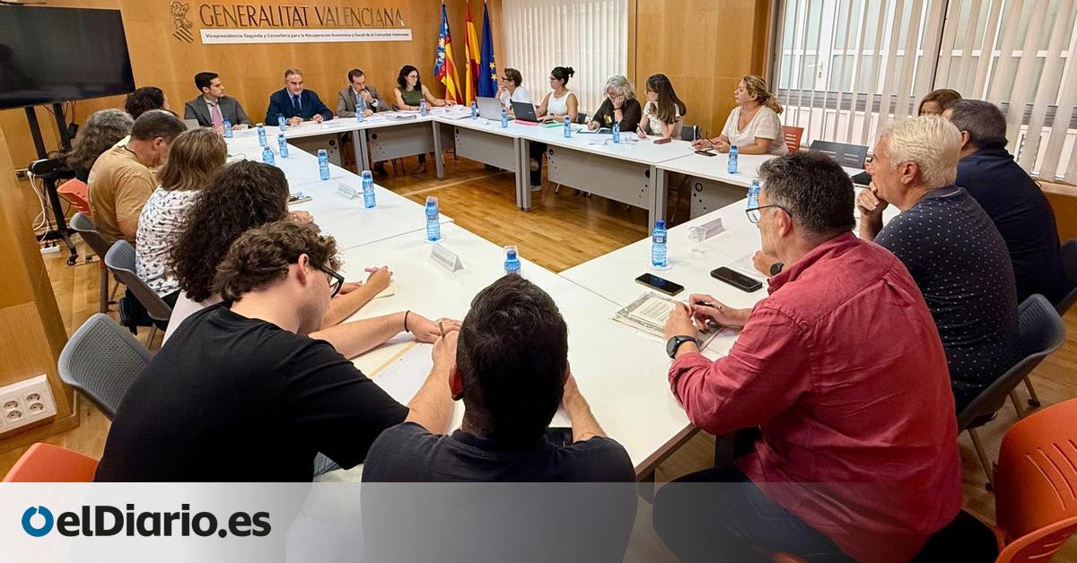 Gan Pampols expone el Plan de Reconstrucción a las víctimas de la dana a las que Mazón no invitó a la presentación