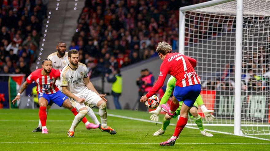 El Atleti-Madrid de Copa (40.8%) arrasa en La 1 con casi 5 millones de espectadores durante la prórroga