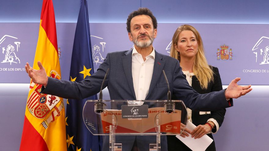 El portavoz adjunto de Ciudadanos en el Congreso, Edmundo Bal.