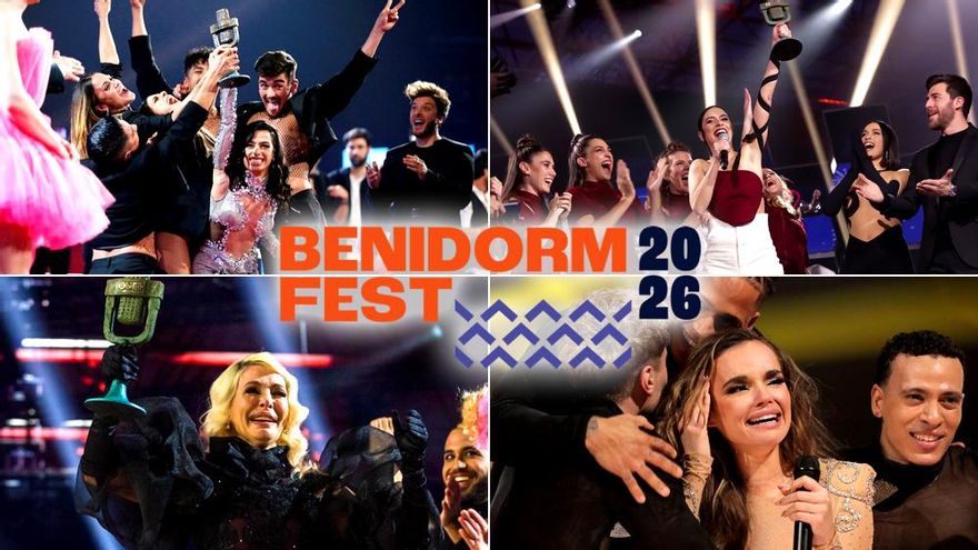 RTVE juntará a tres de las cuatro ganadoras del Benidorm Fest como invitadas en su gran final