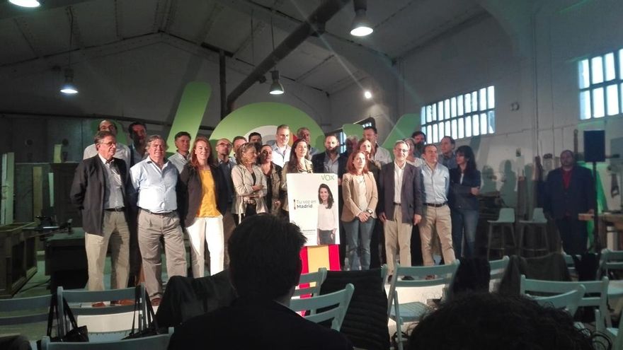 Monasterio recalca que Vox llega a Madrid con "valentía" para denunciar los "chiringuitos" como en Andalucía