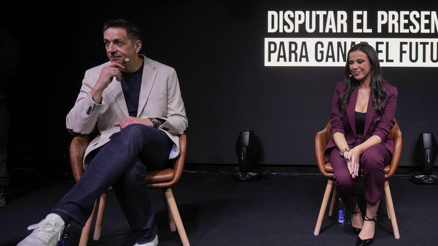 Emilio Delgado, Sarah Santaolalla y Gabriel Rufián