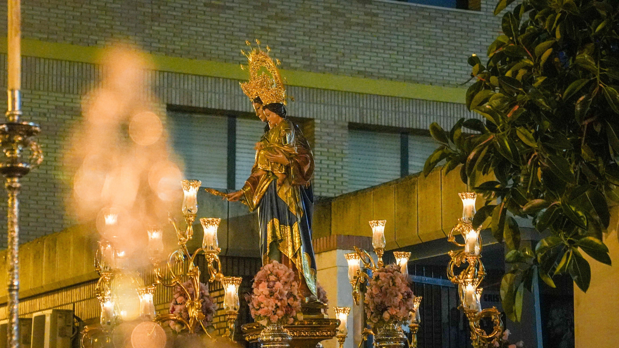 Procesión de la Virgen María Auxiliadora