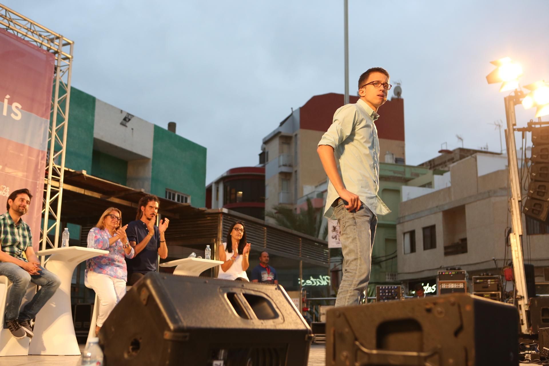 Íñigo Errejón en Las Palmas de Gran Canaria