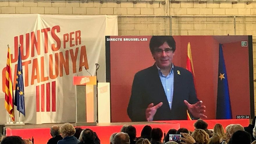 JuntsxCat defiende que Puigdemont será investido y el Estado "no lo puede impedir"