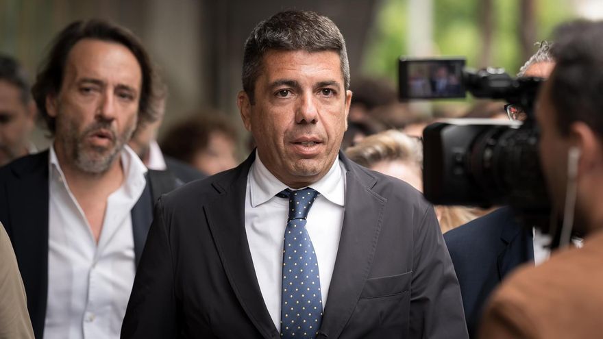 Mazón vuelve a un comité de dirección del PP por primera vez tras la DANA con su futuro en el aire a la espera del congreso extraordinario