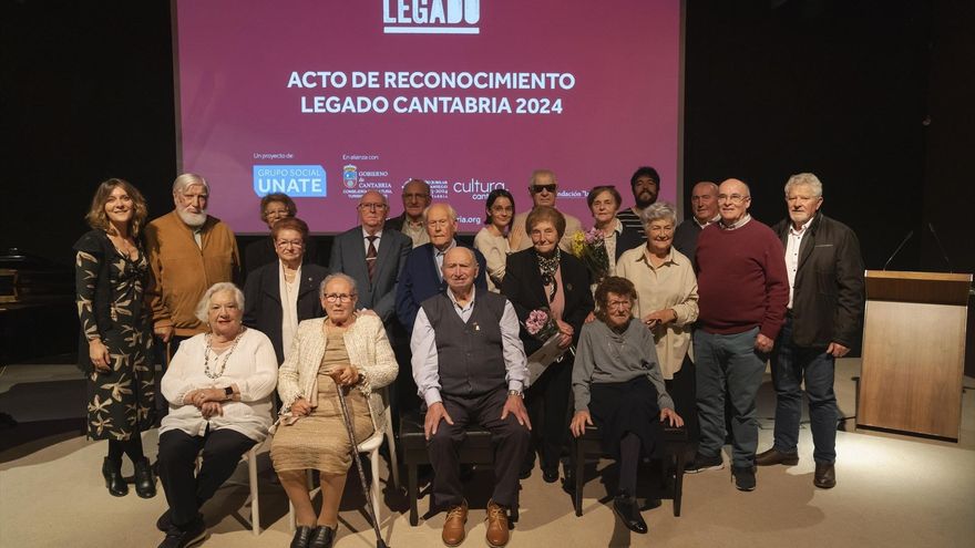 Legado Cantabria homenajea a las 35 personas mayores que han compartido su historia de vida en 2024