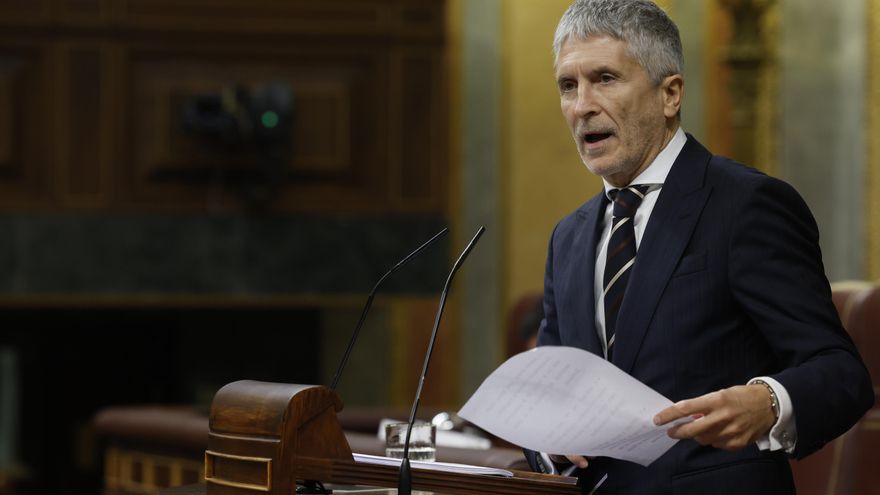 Marlaska denuncia "demagogia estéril y pueril" de la oposición en política migratoria