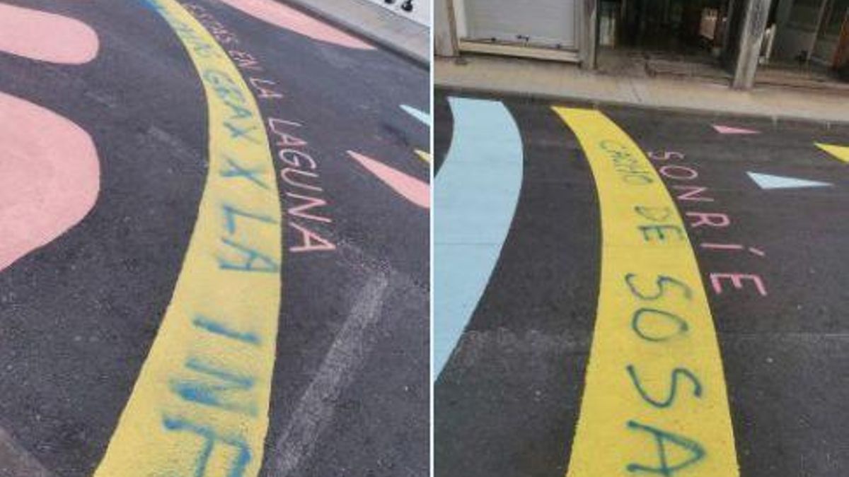 El Ayuntamiento de La Laguna denuncia hechos vandálicos en la céntrica calle