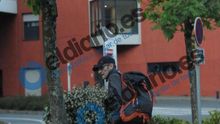 El ex jefe de ETA, Josu Ternera, momentos antes de ser detenido en el parking de un centro médico