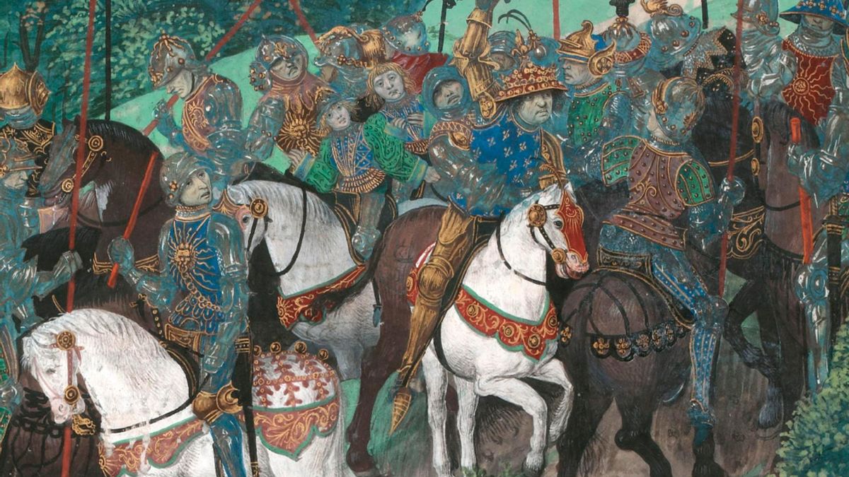 La comitiva avanzaba cerca de Le Mans durante una expedición en 1392 hasta que varios incidentes precedieron al ataque mortal protagonizado por el propio soberano