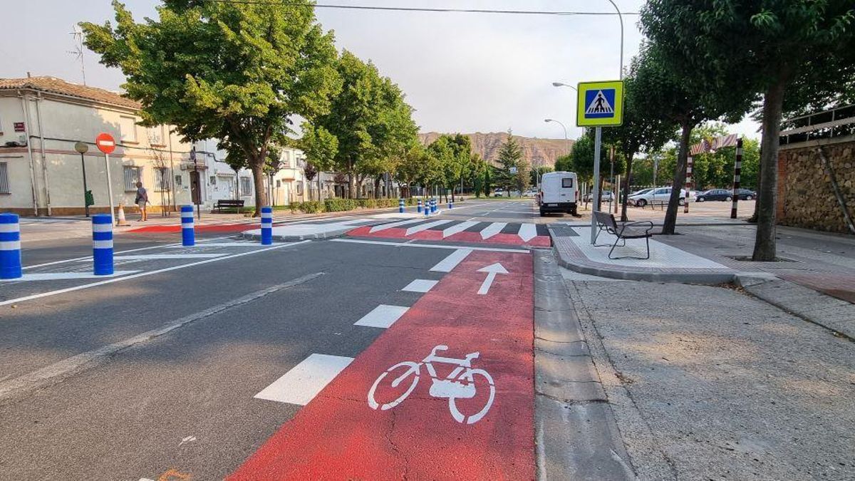 Calle Luis de Ulloa, en Logroño
