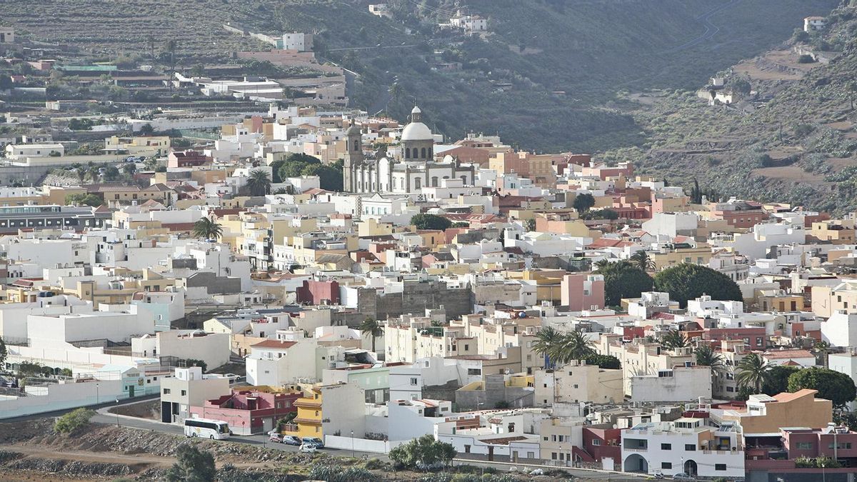 Vista del municipio de Agüimes. ALEJANDRO RAMOS