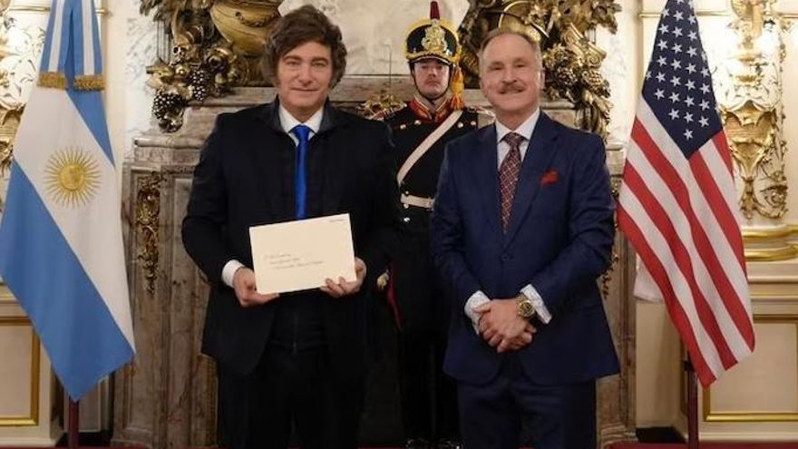 Santilli recibirá al embajador de EE.UU. en medio de las negociaciones por el acuerdo comercial