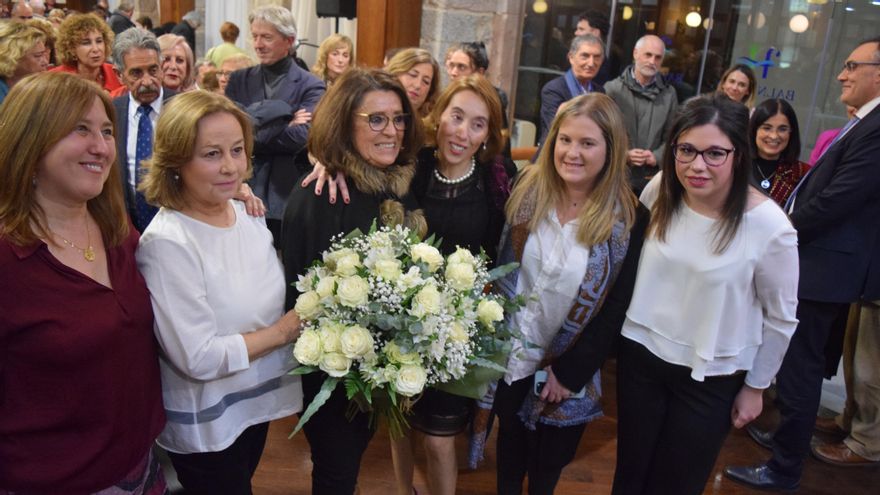 Aurora y su equipo de enfermeras de la comarca de Liébana y Peñarrubia.